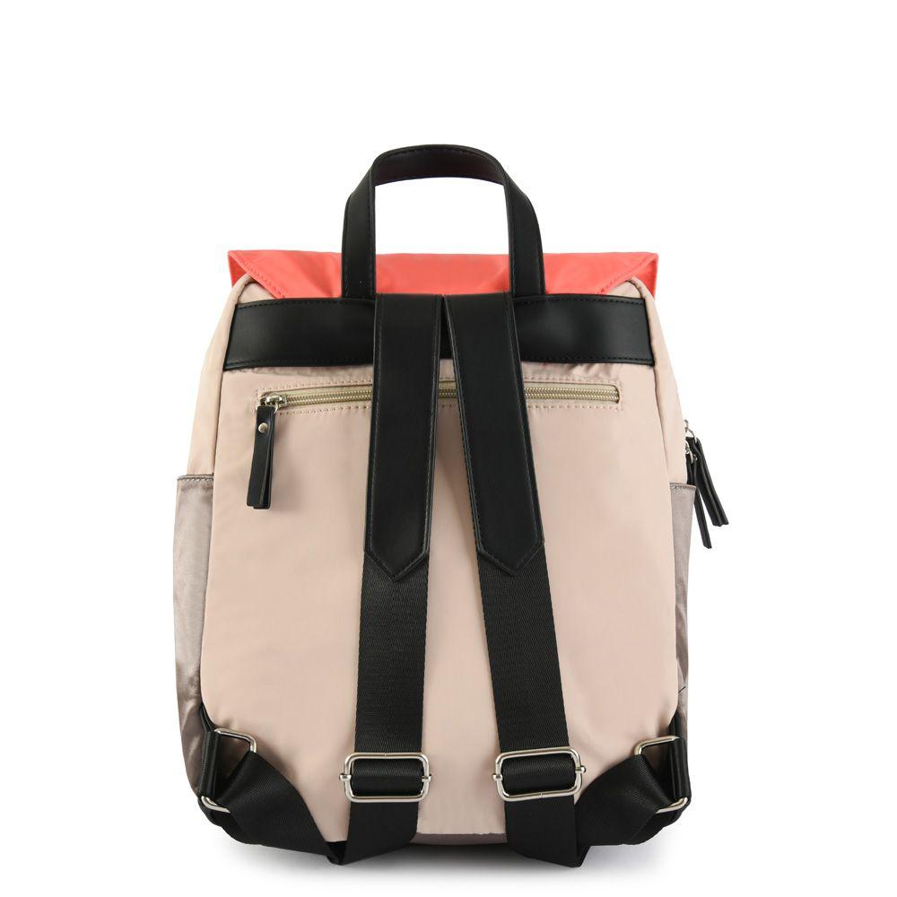 Mochila mediana joselina beige-2