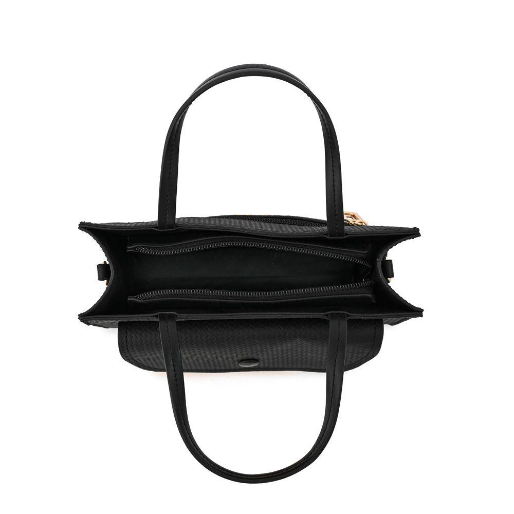 Cartera dos asas mediana jofi negro-3