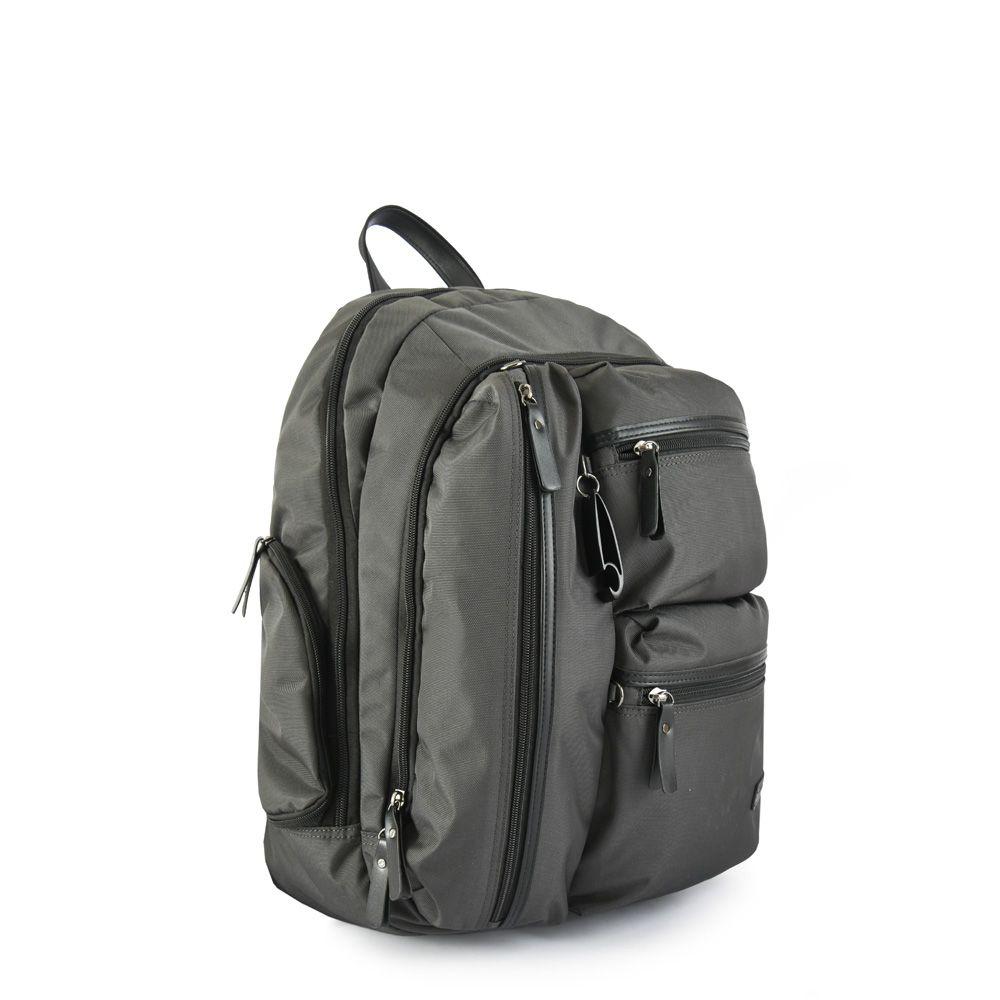 Mochila astor porta notebook grande gris oscuro-1