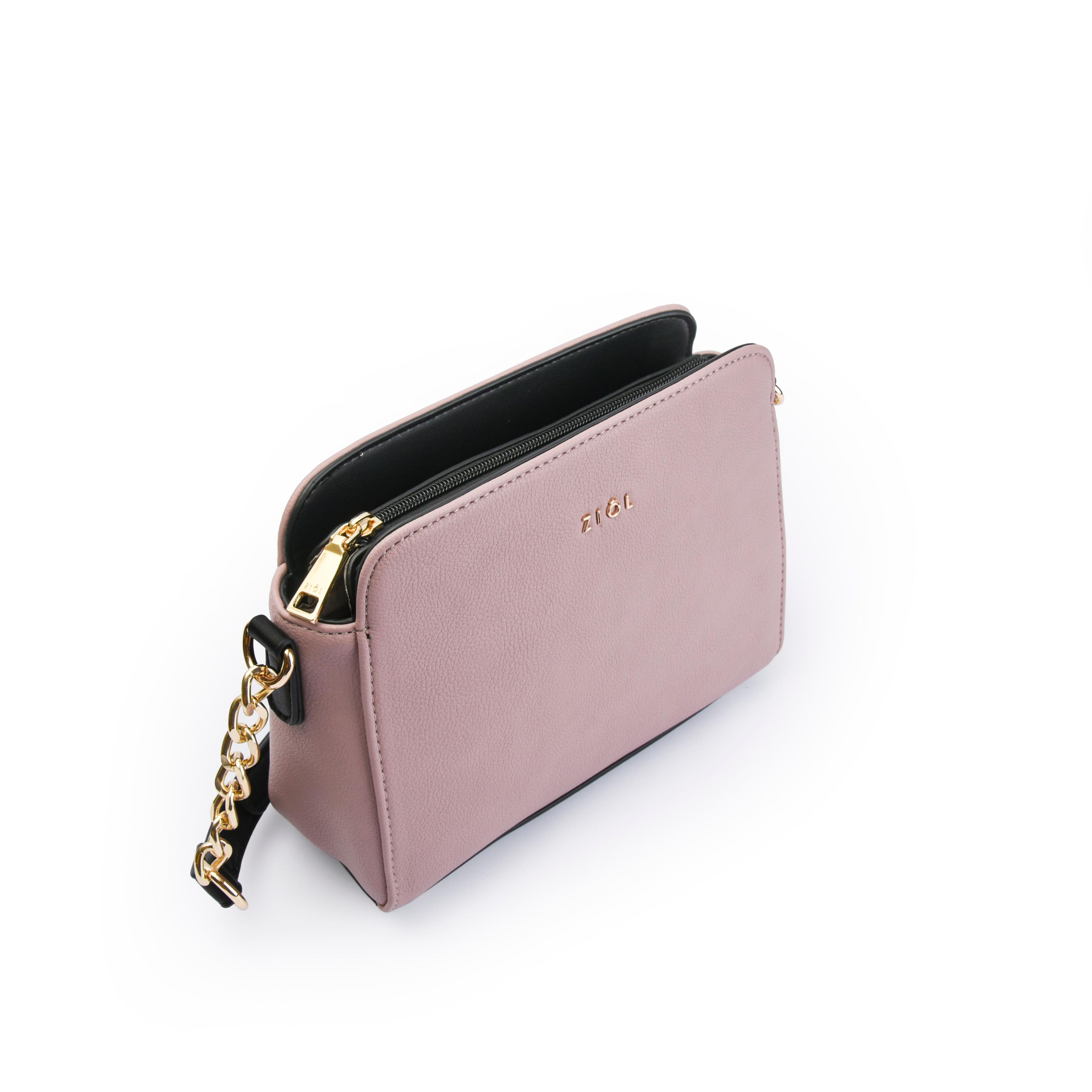 Cartera Bandolera bismarin pequeña rosado-2