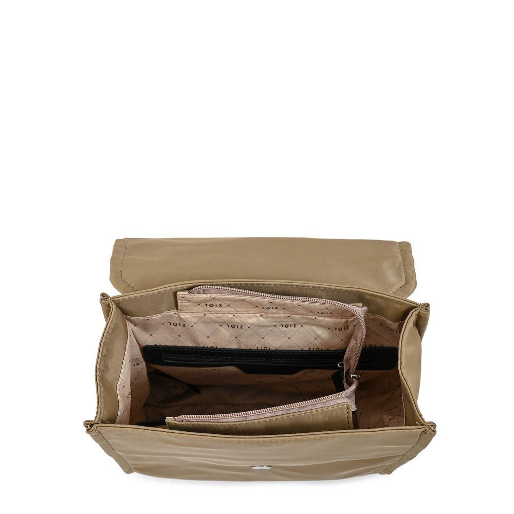 Mochila mediana katyna beige oscuro-3