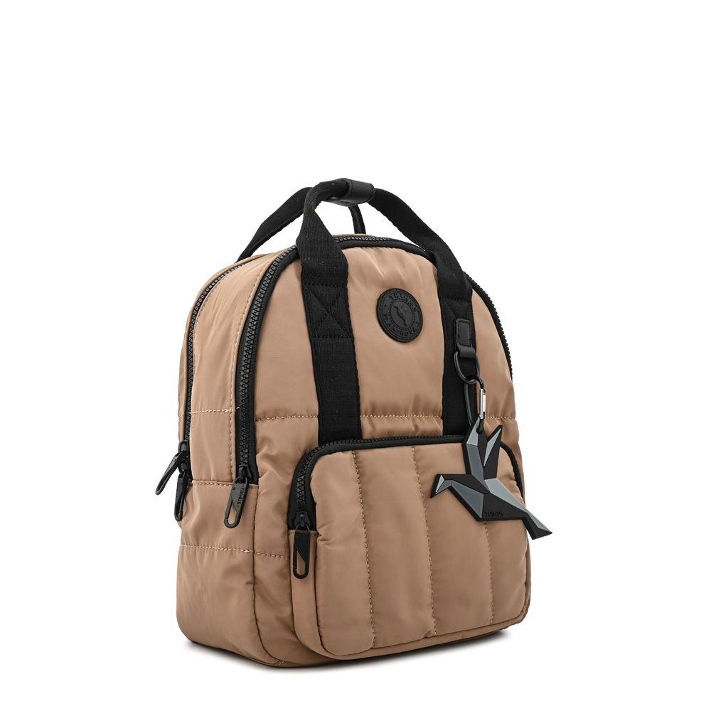 Mochila mediana florence beige-1
