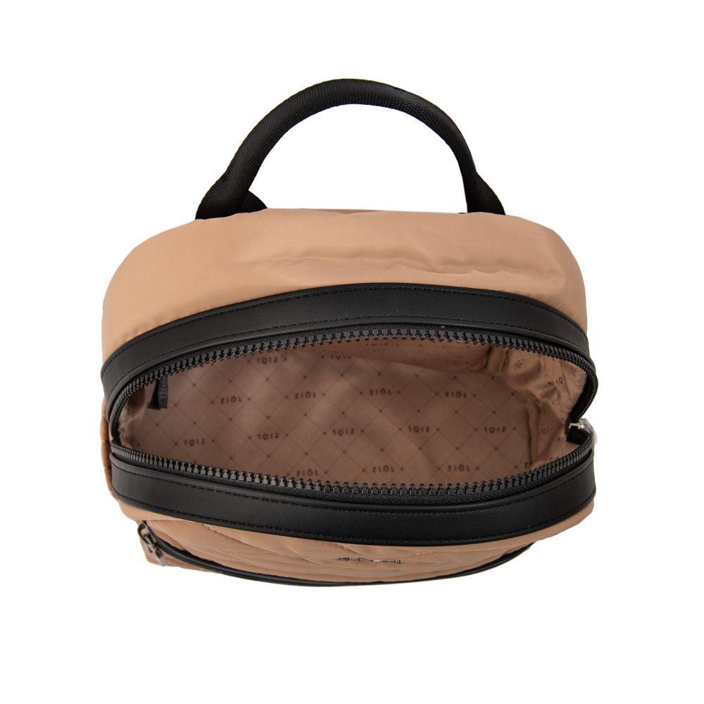 Mochila pequeña cersei beige-3