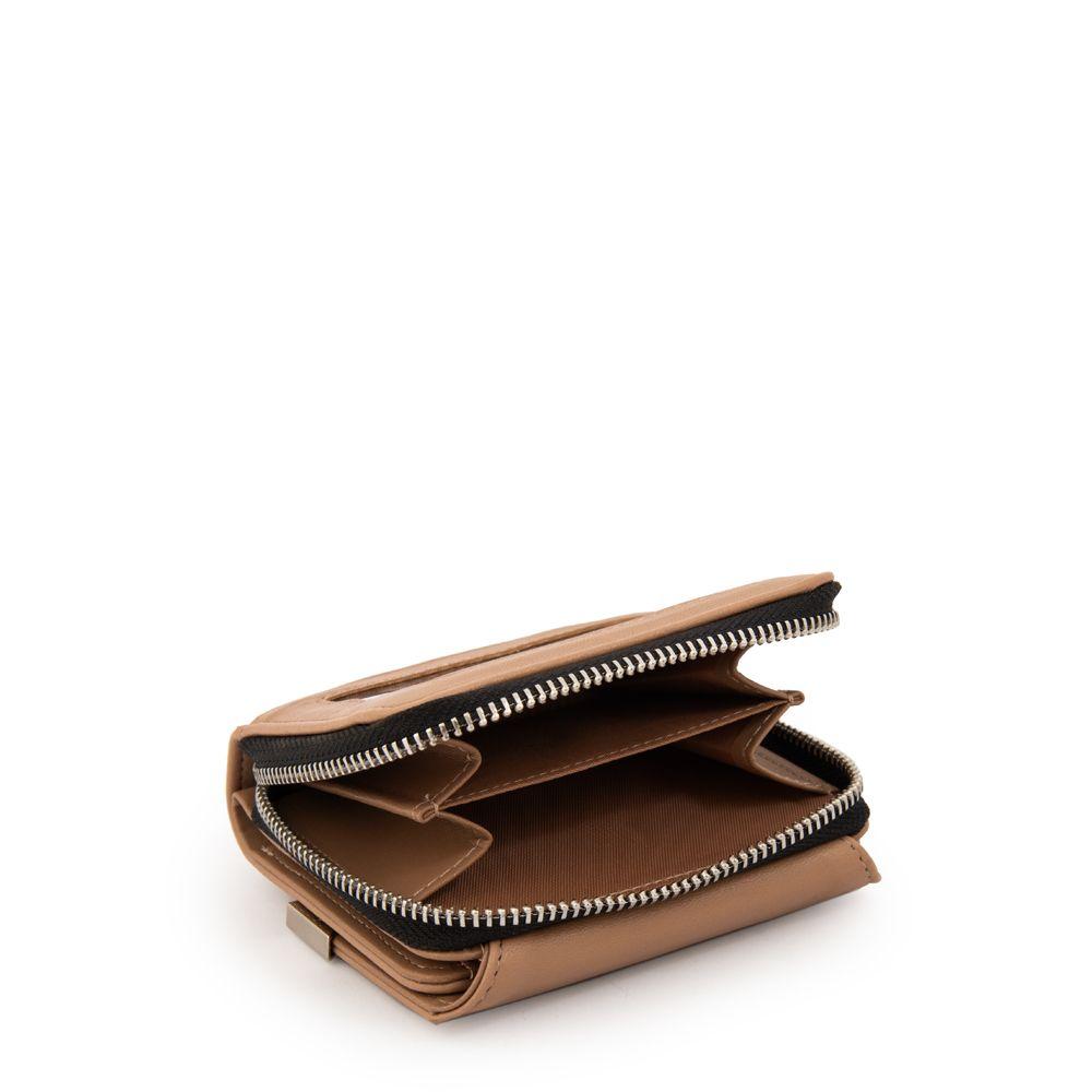 Billetera demin mediana beige-2