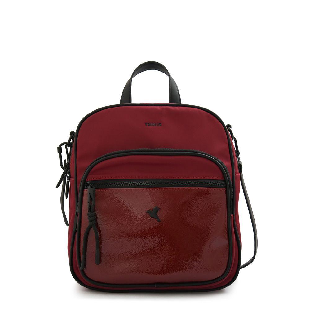 Mochila mediana carina burdeo-0