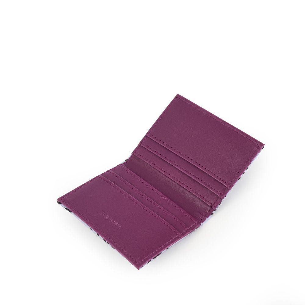 Bisous tarjetero con ventana pequeña morado-2