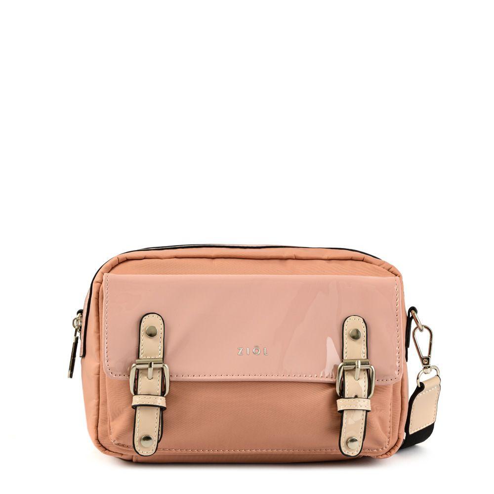 Cartera bandolera pequeña kylie rosado-0