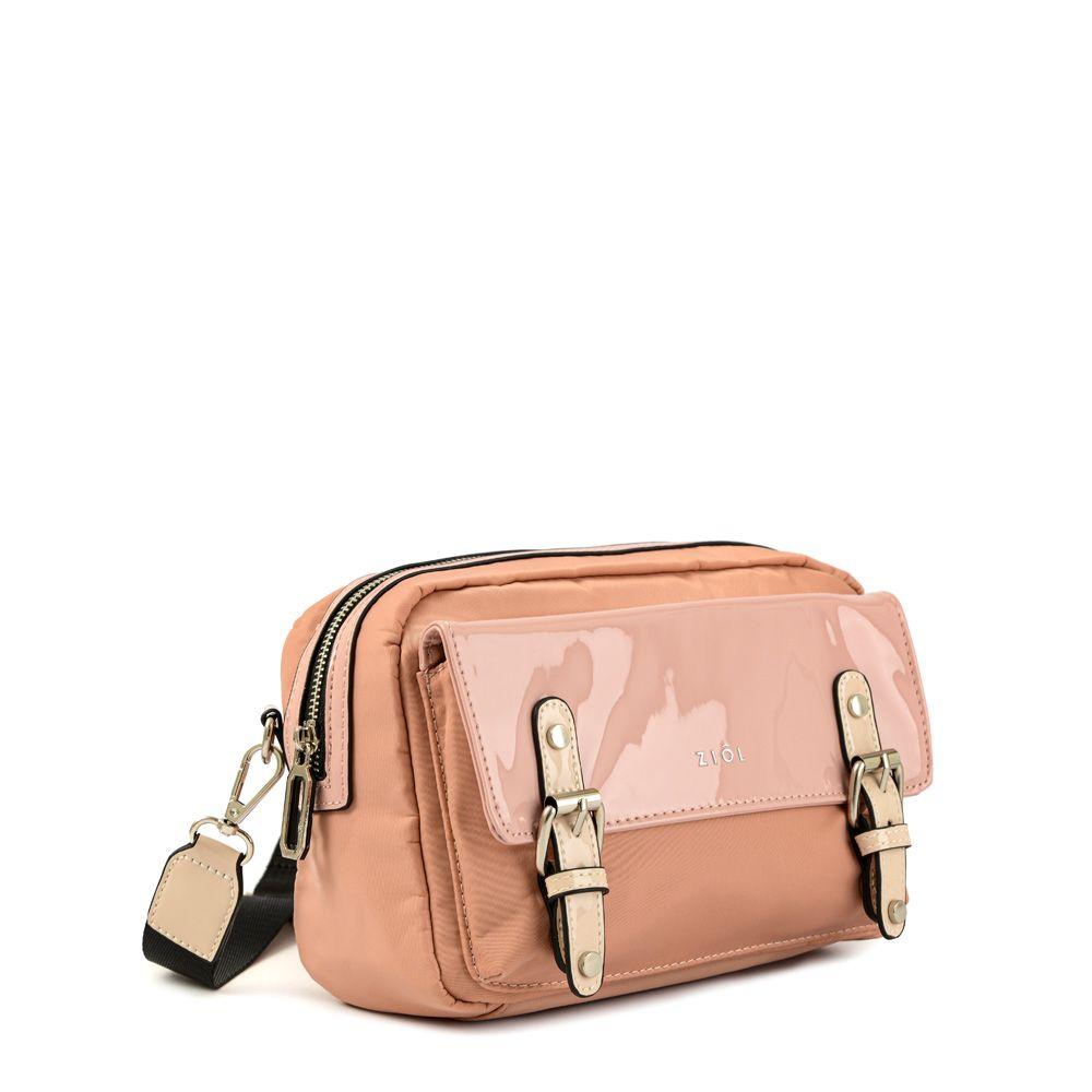 Cartera bandolera pequeña kylie rosado-1