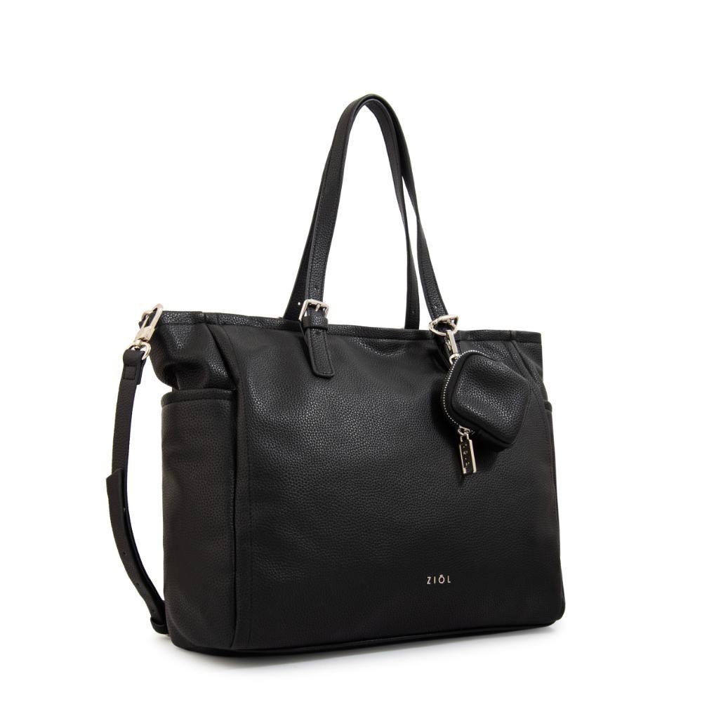 Cartera tote porta notebook marta grande negro-2