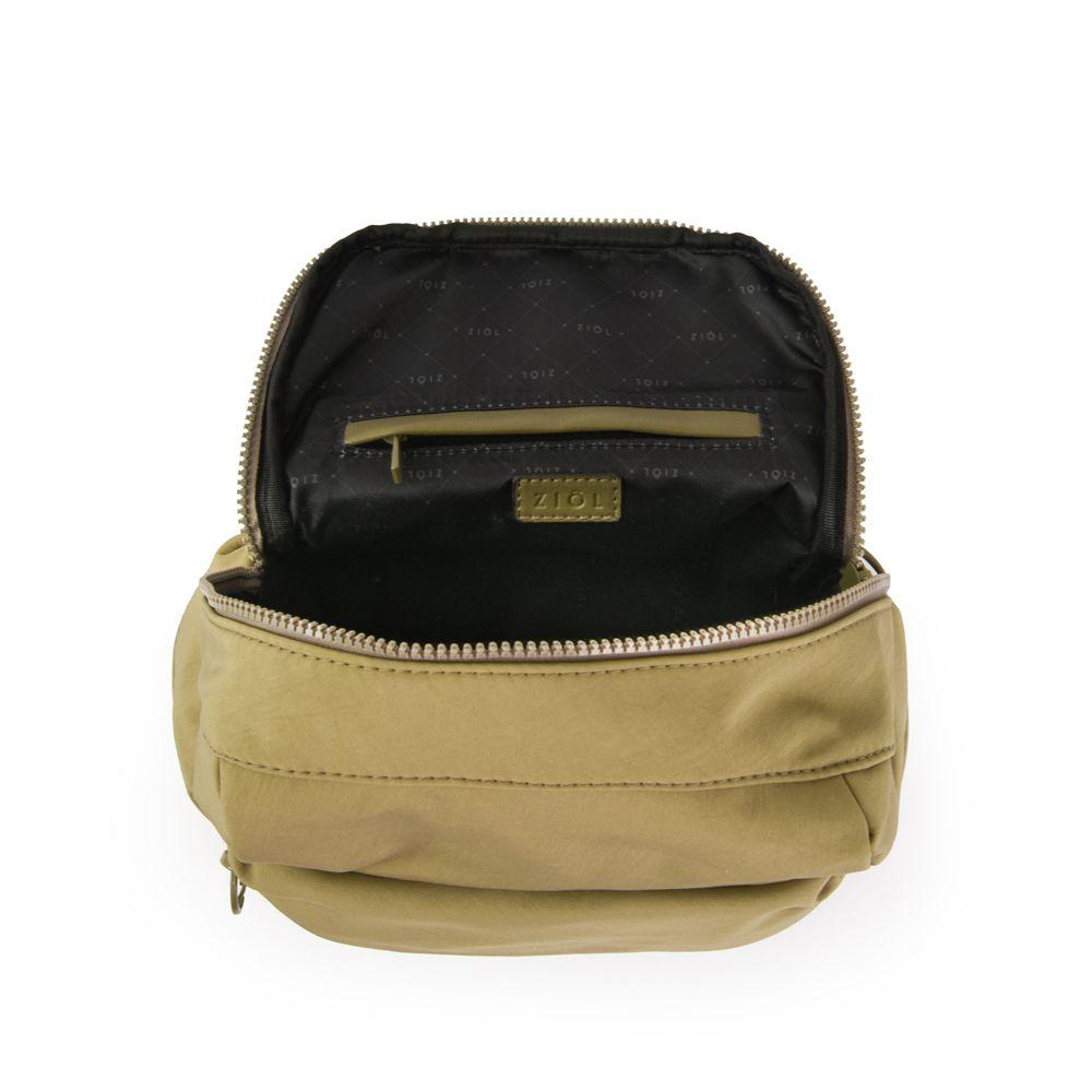 Mochila mediana veby verde oliva-3