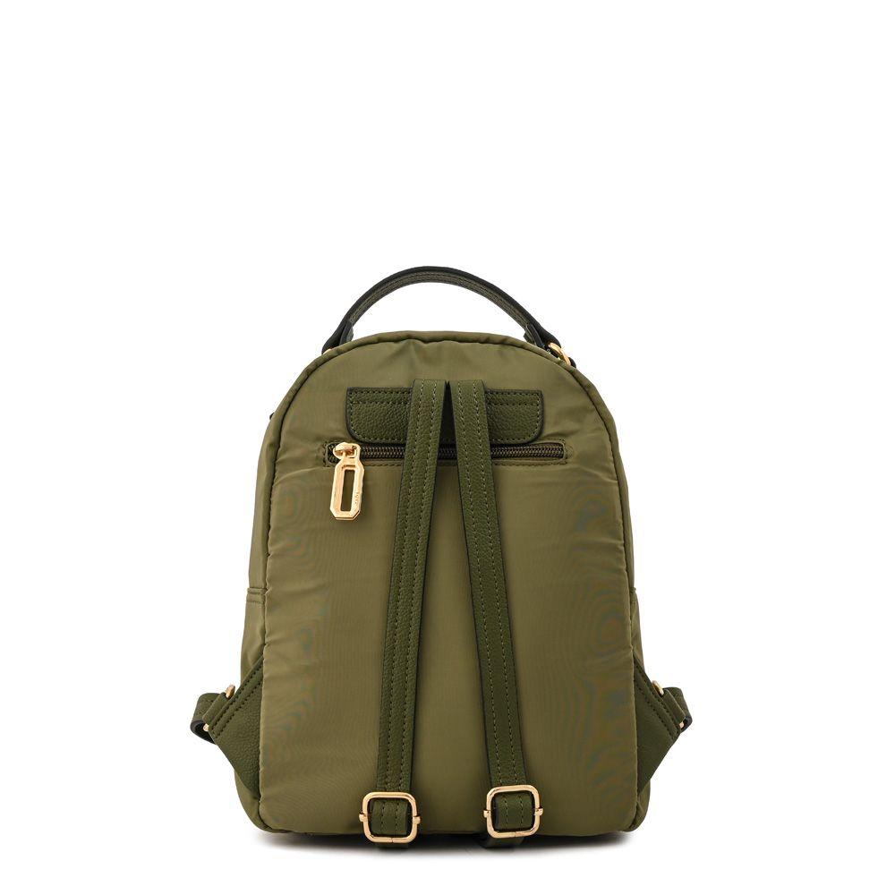 Mochila pequeña daisy verde oliva-2
