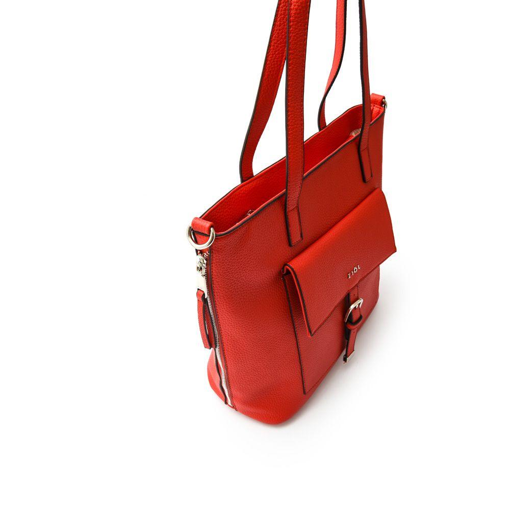 Cartera dos asas mediana cuisiner rojo-2