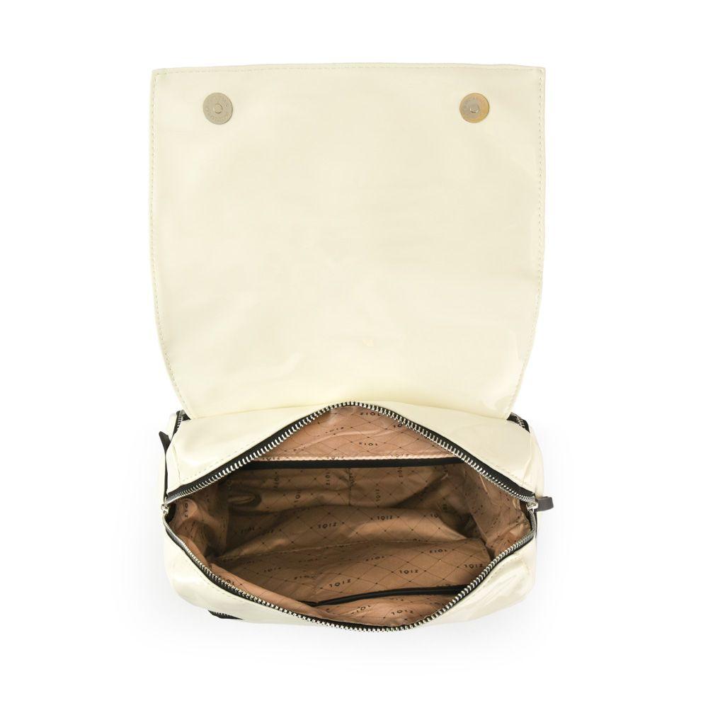 Mochila con tapa pequeña mila blanco-3