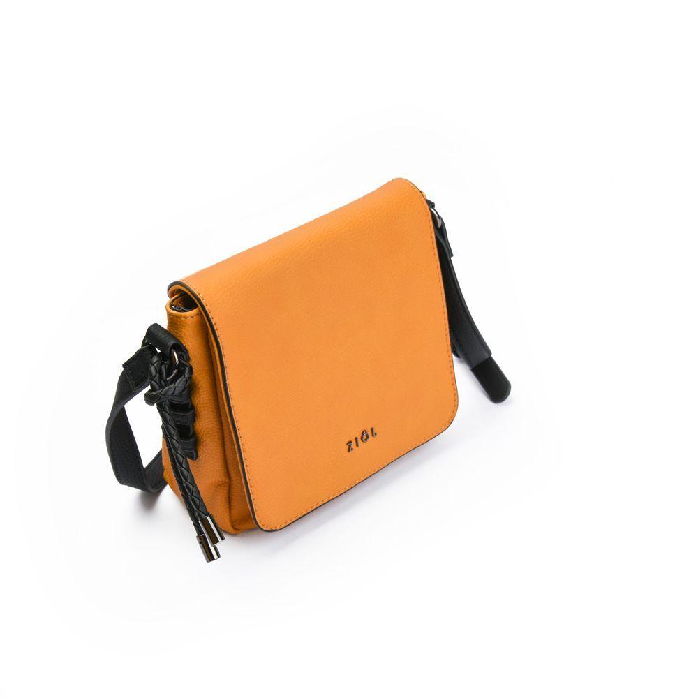 Melchy Bandolera Con Tapa Pequeña Mostaza-2