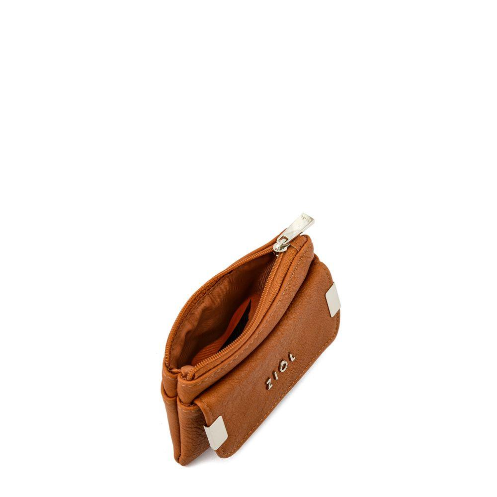 Monedero rectangular pequeña pinu café-2