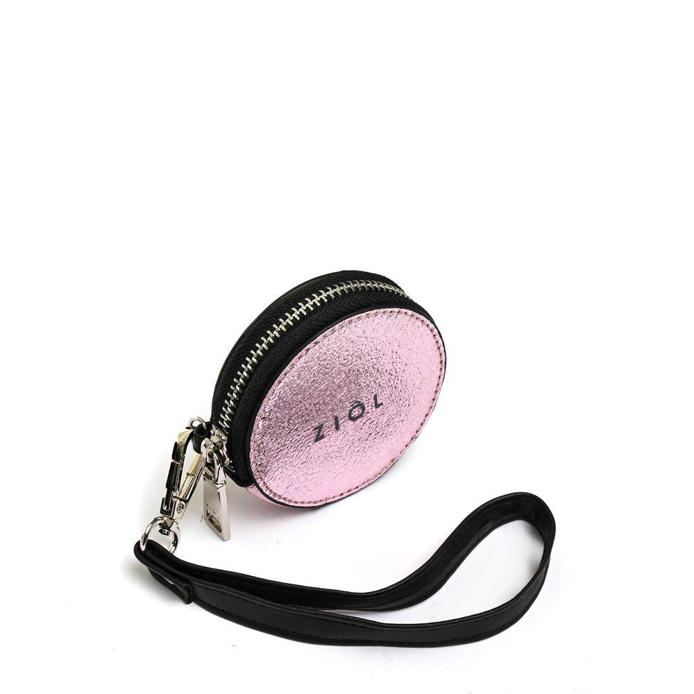 Monedero redondo pequeña jamie rosado-2