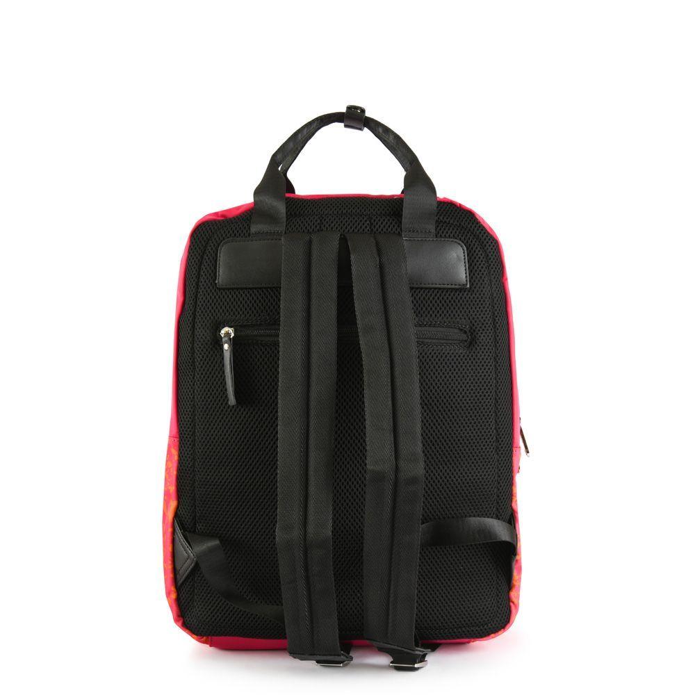 Paly Mochila Porta Notebook Fucsia-2
