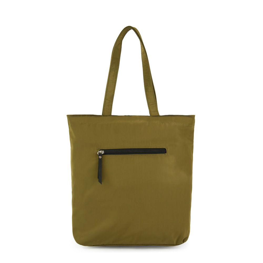 Cartera dos asas shopping grande lilen verde oliva-2