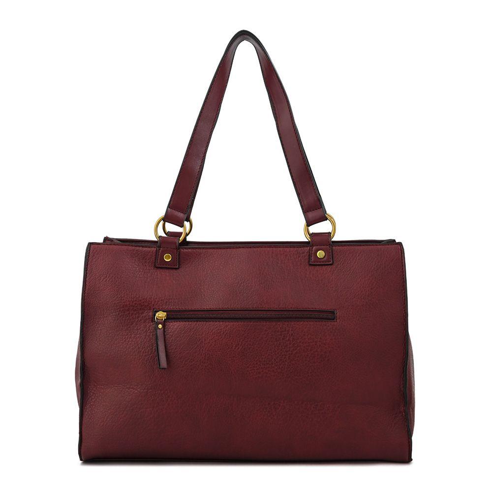 Cartera dos asas porta notebook grande nina rojo-2