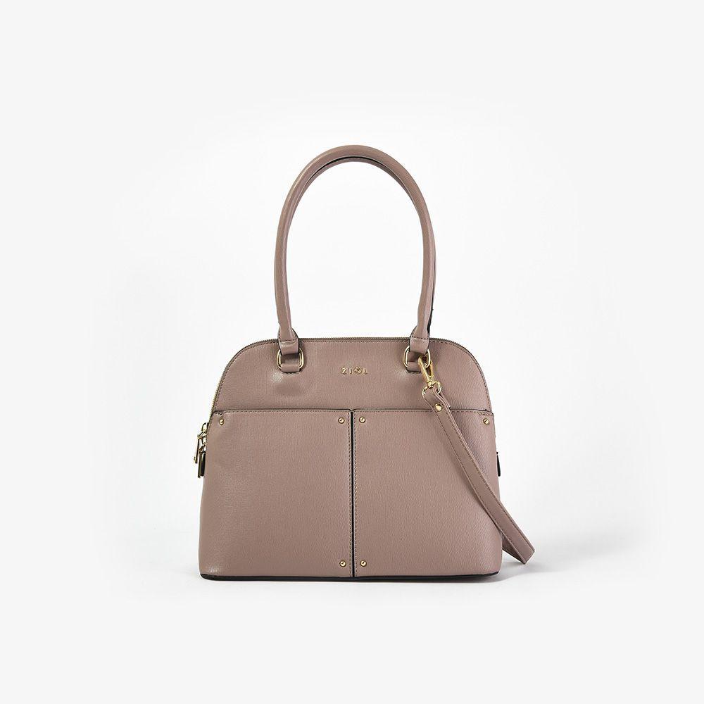 Calibri Cartera Tipo Dos Asas Rosa Viejo-0