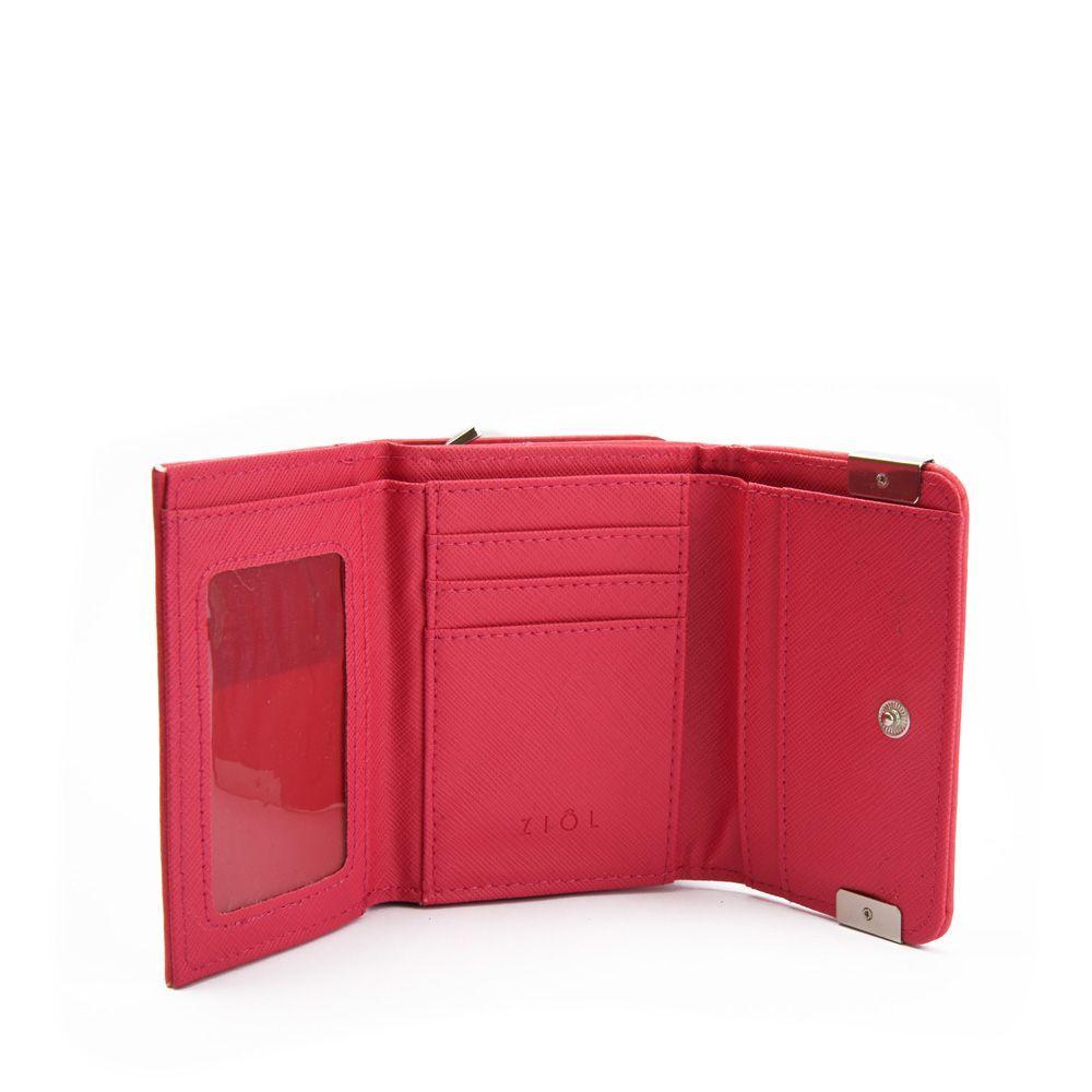 Pinu Billetera Cierre Exterior Chica Fucsia-2