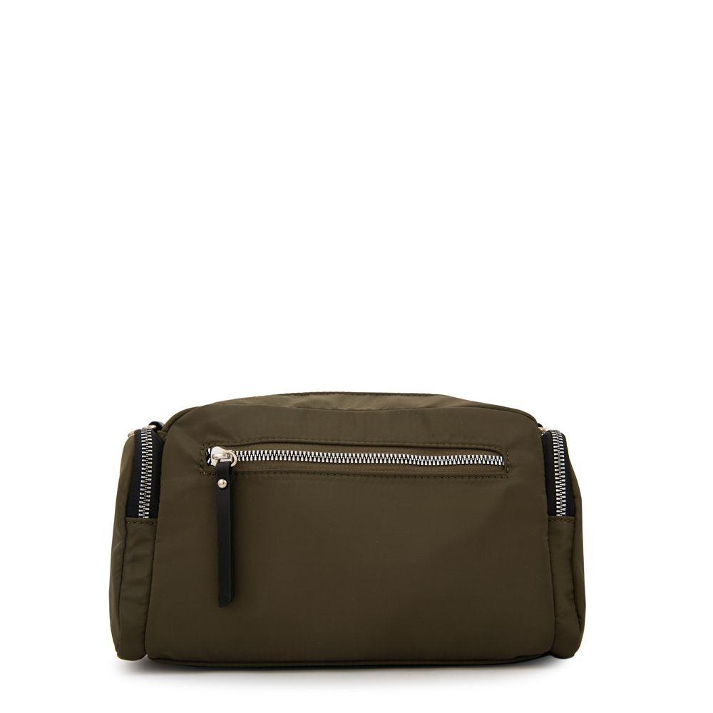 Cartera bandolera melania mediana verde oliva-3