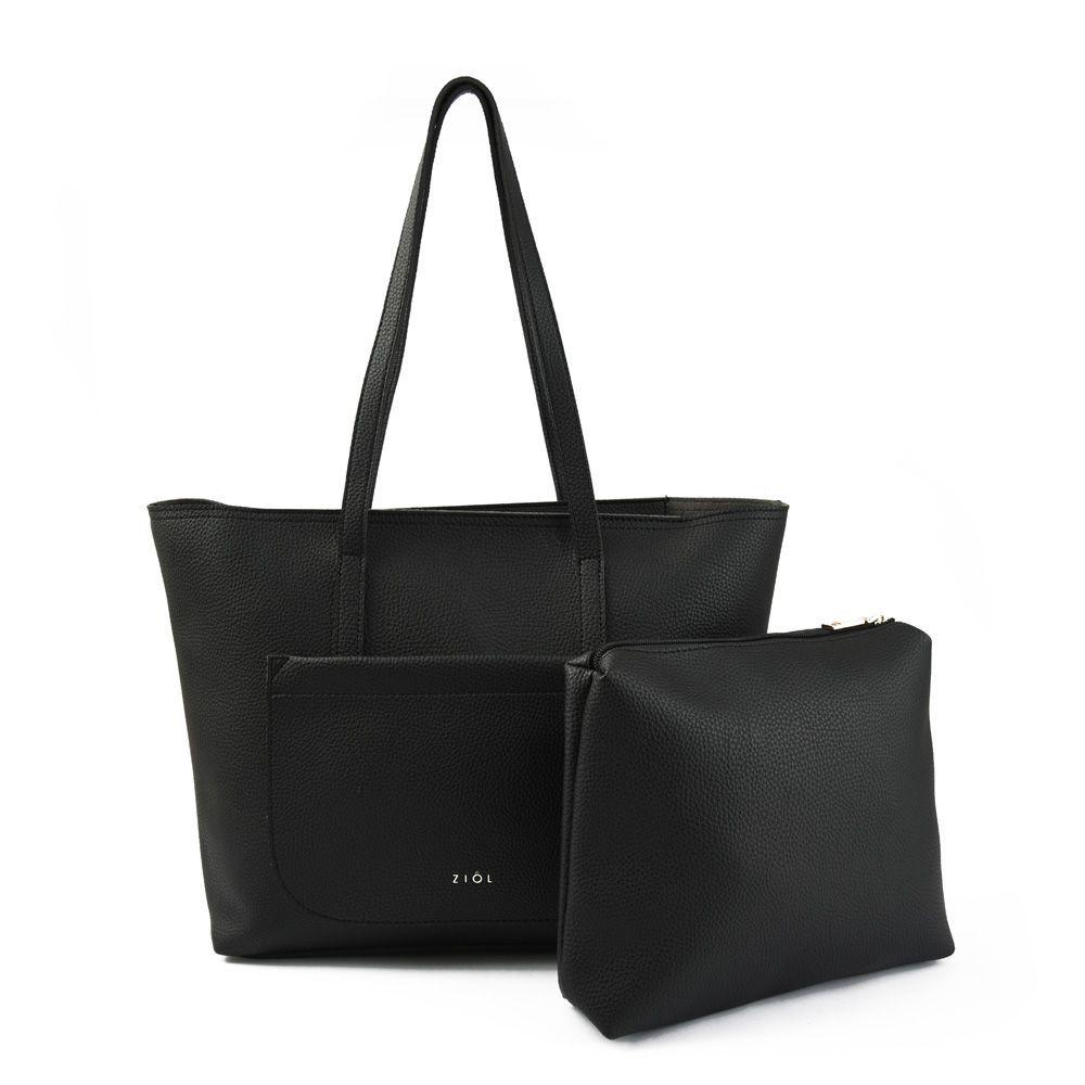 Maisina Cartera Dos Asas Bote Grande Negro-3