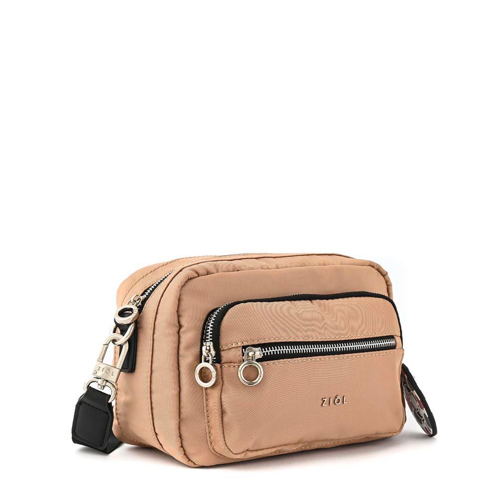 Cartera bandolera mediana morgan beige-1