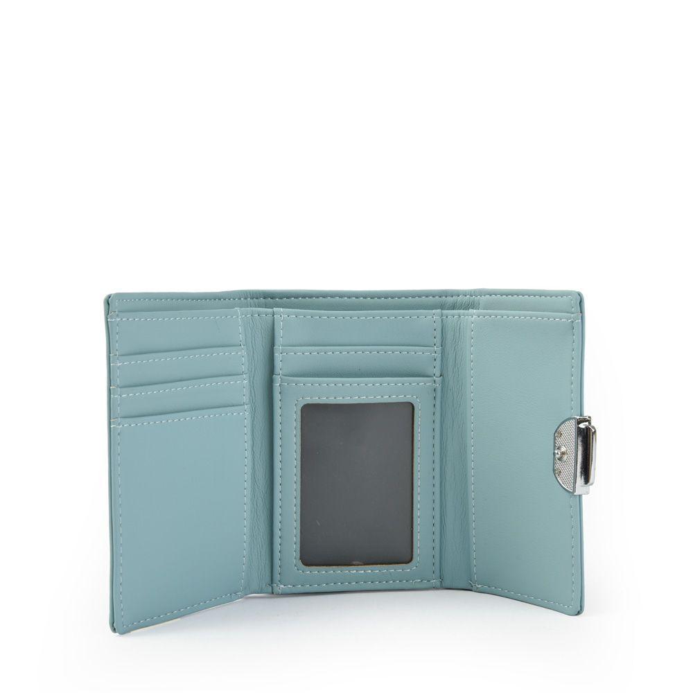 Bourdon Billetera Mediana Celeste-2