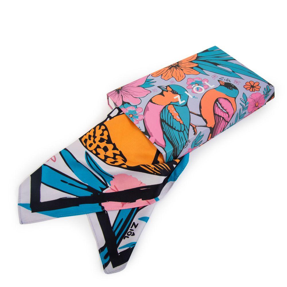 Pañuelo cuadrado petirojo mix color-2