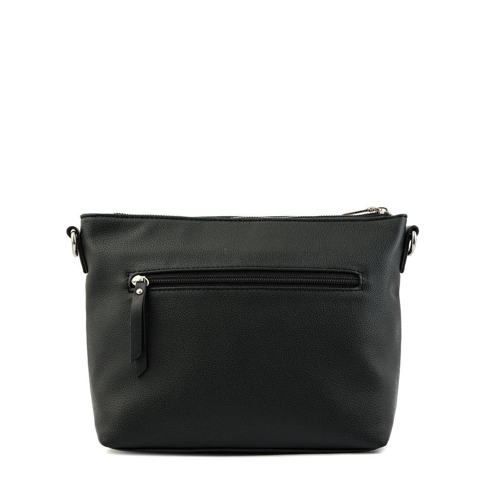 Cartera bandolera mediana tania negro-2