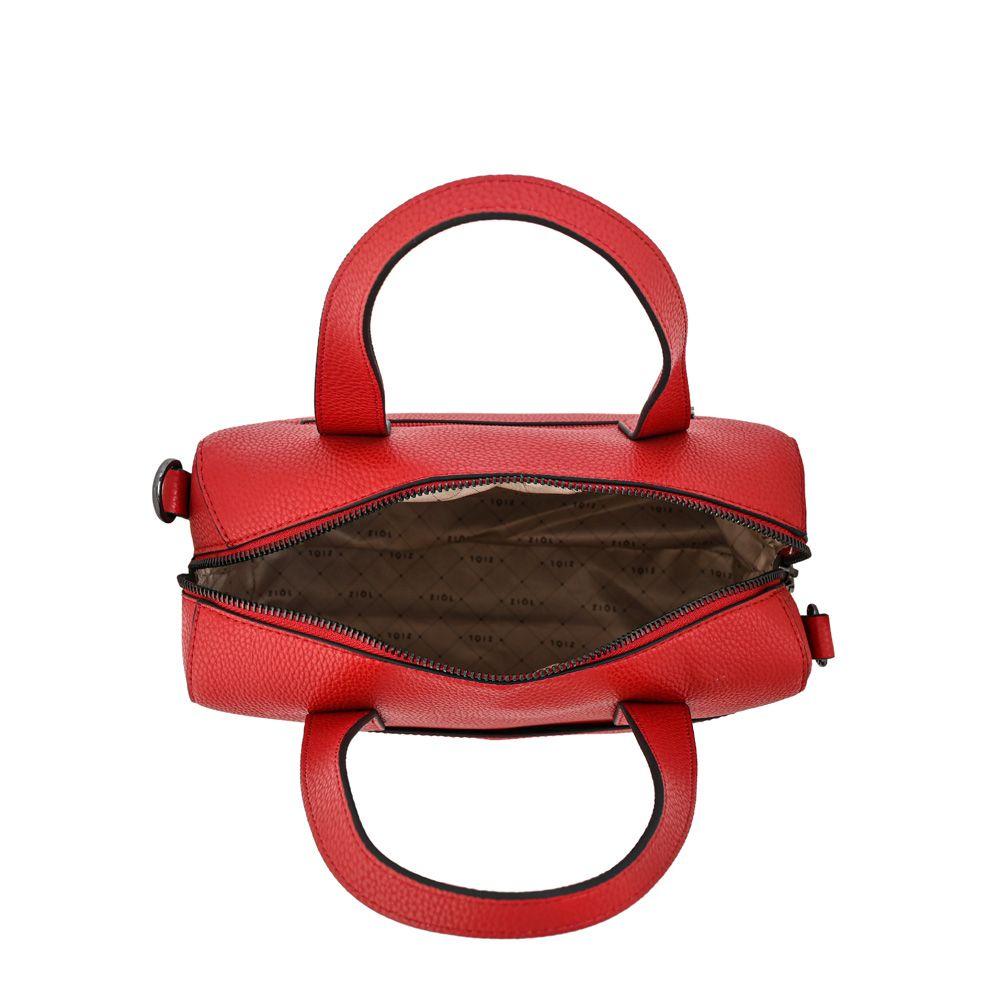 Cartera dos asas baul mediana sally rojo-3
