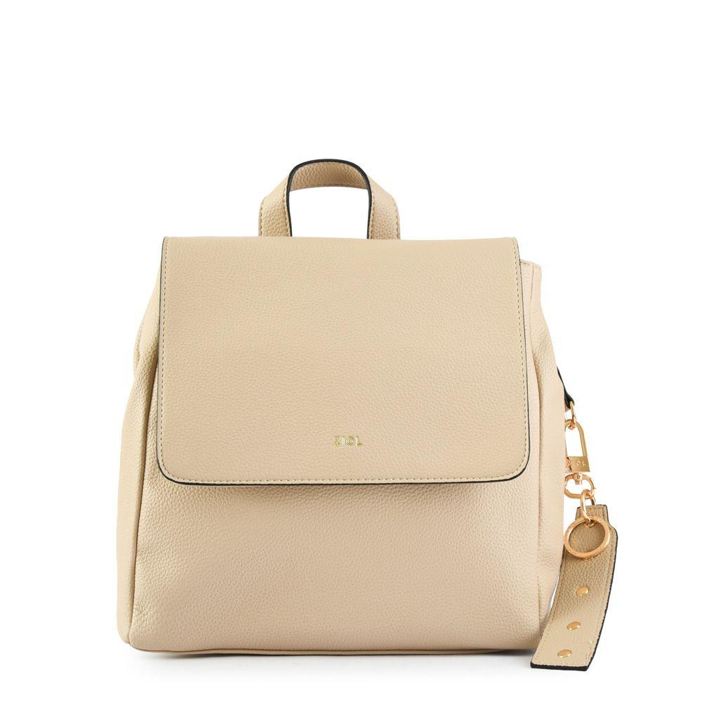 Mochila mochila mediana mirelle beige oscuro-0