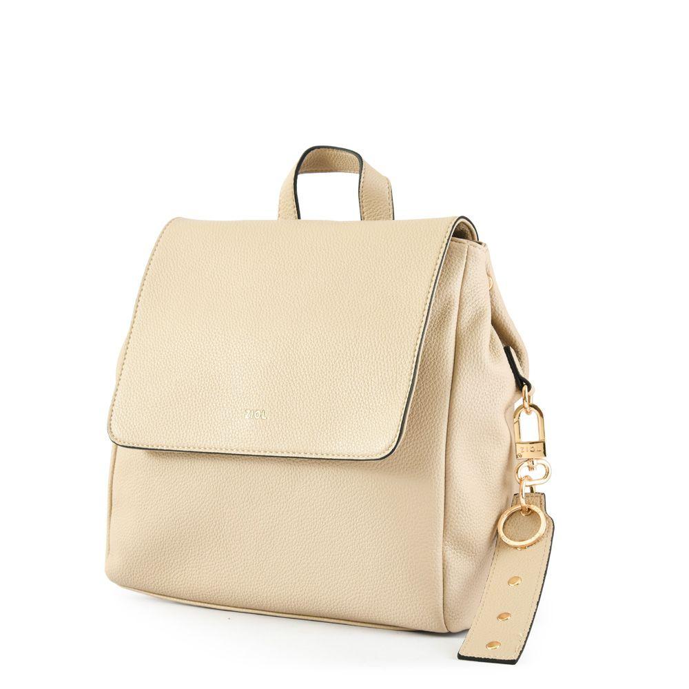 Mochila mochila mediana mirelle beige oscuro-1