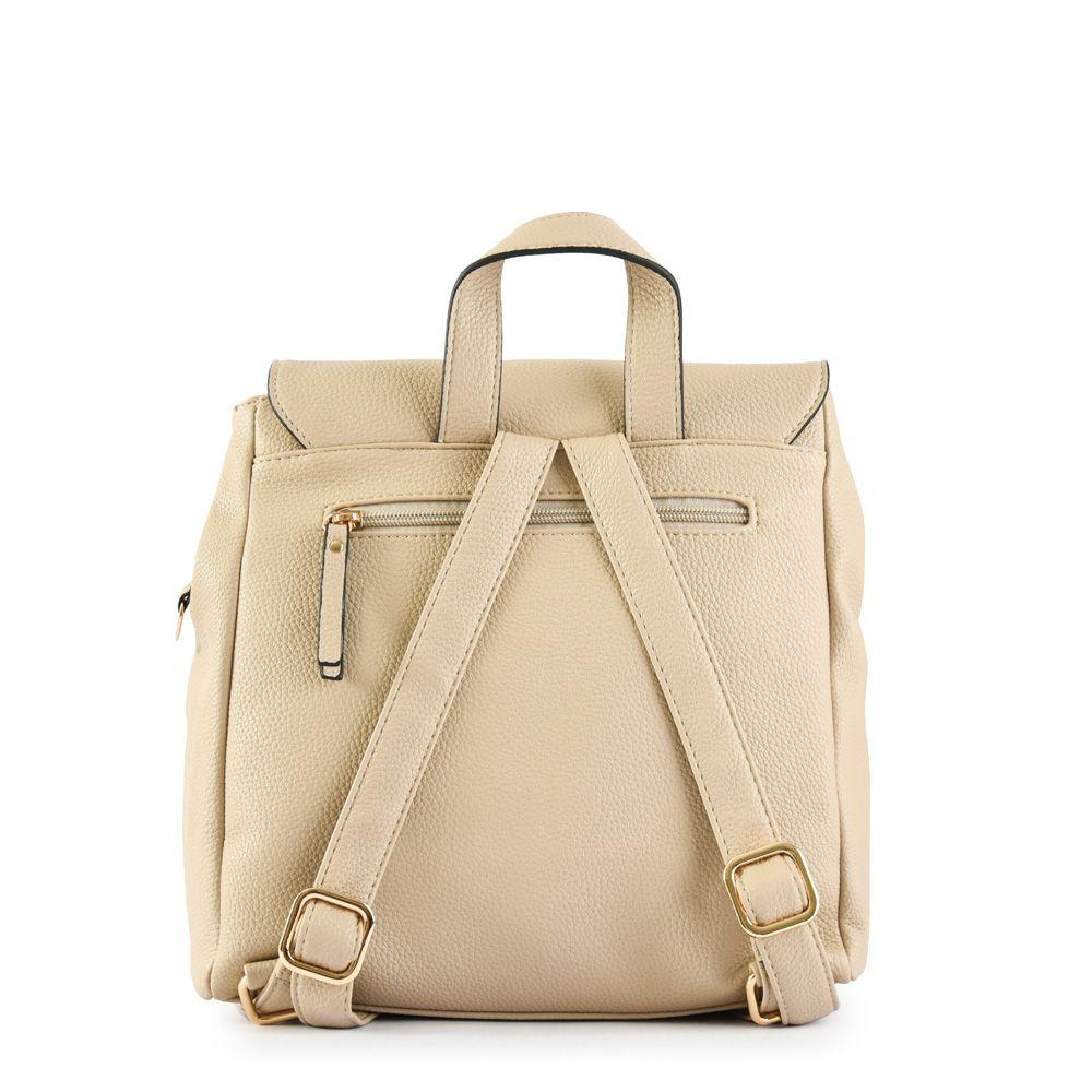 Mochila mochila mediana mirelle beige oscuro-2