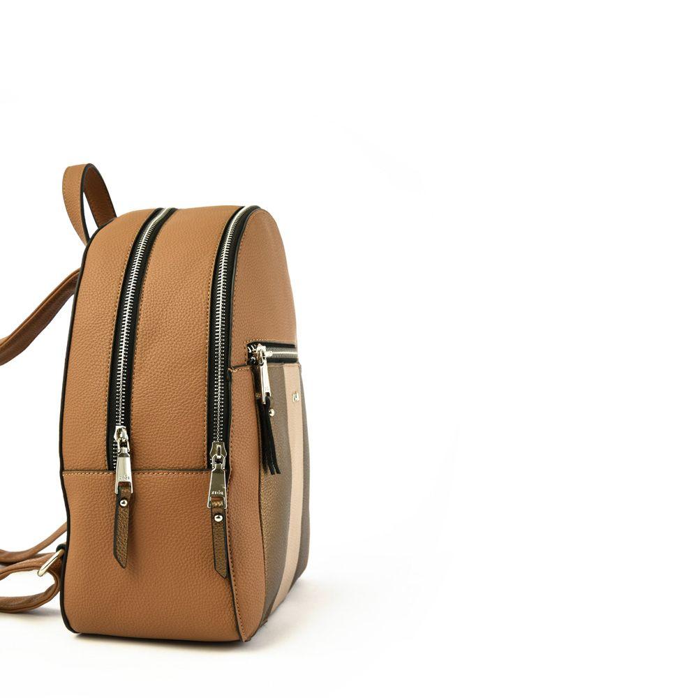 Mochila mediana mersin beige oscuro-2