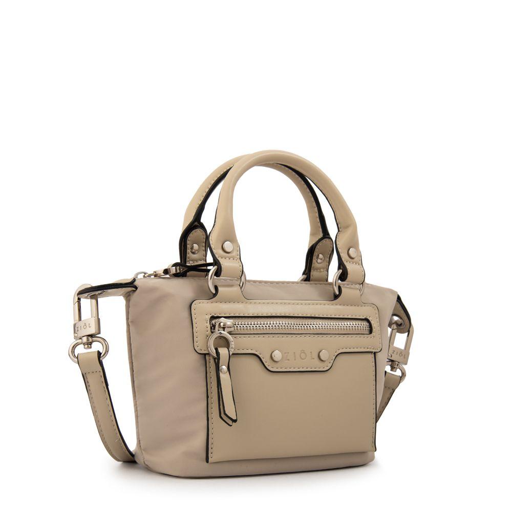 Cartera Bandolera fanny mediana beige-1
