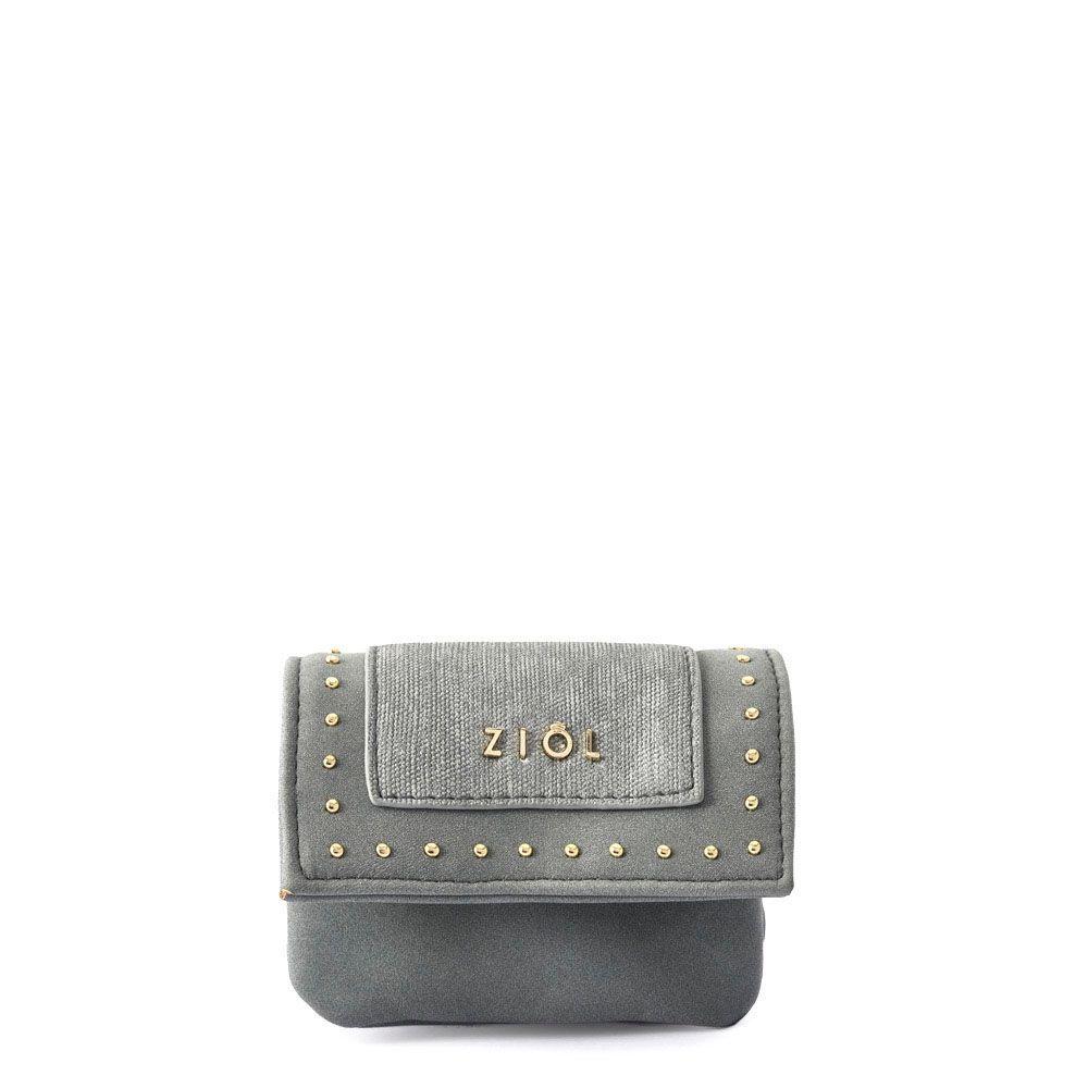 Ceratin Monedero Tres Divisiones Azul Jeans-0