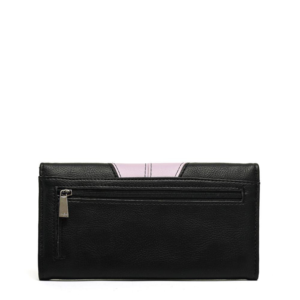 Chequera con flap grande giori negro-1