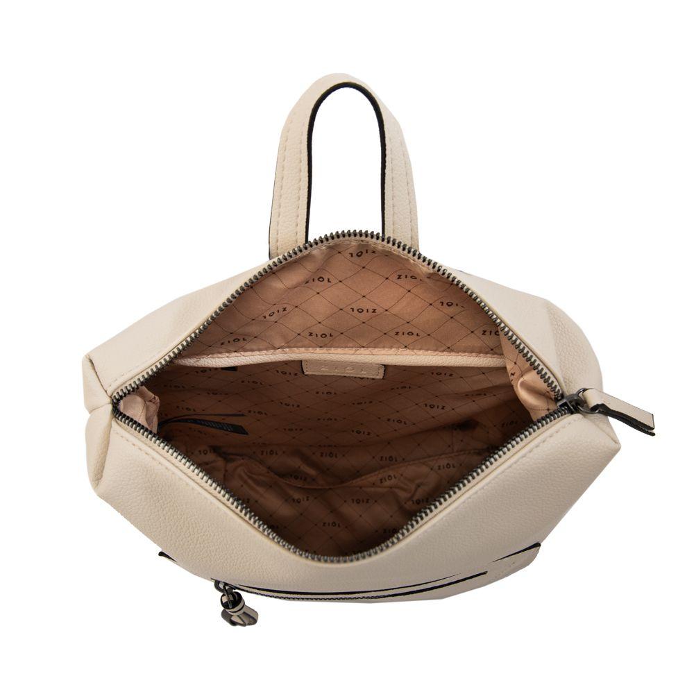 Mochila ingrid mediana blanco crudo-3