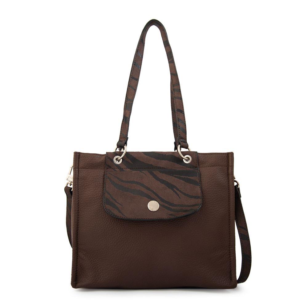 Cartera bandolera simoneta café oscuro-0