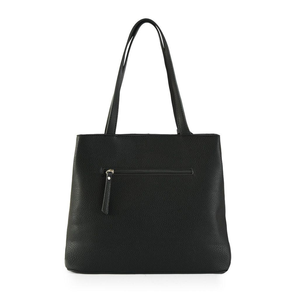 Cartera dos asas tres divisiones mediana gales negro-2