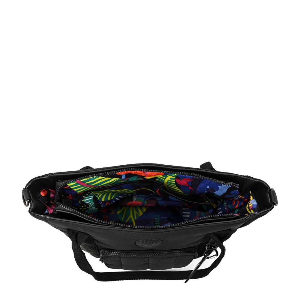 Cartera dos asas tres divisiones mediana florence negro-3
