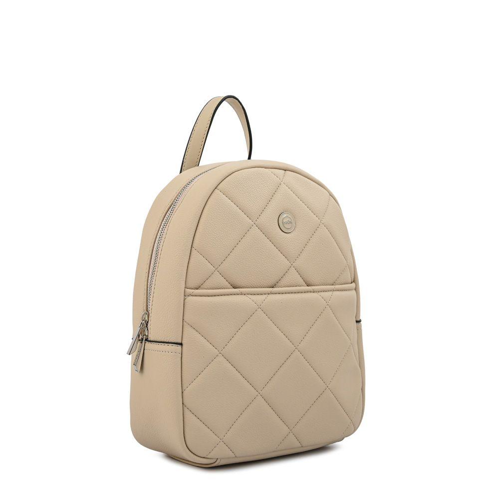 Mochila mediana fiora beige-1