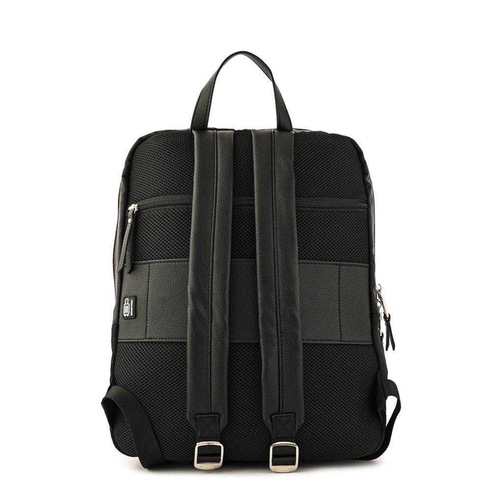 Mochila Porta Notebook Grande Oliana Negro-2