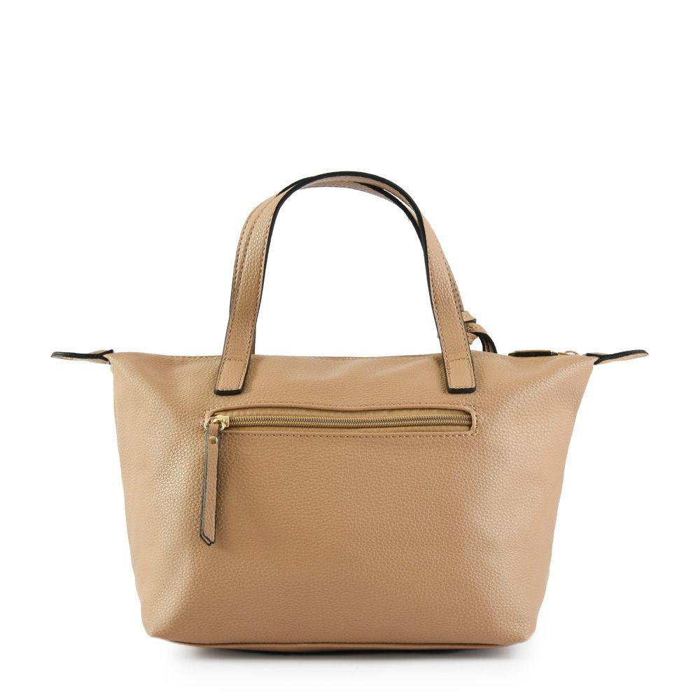 Cartera dos asas mediana anieli beige oscuro-2