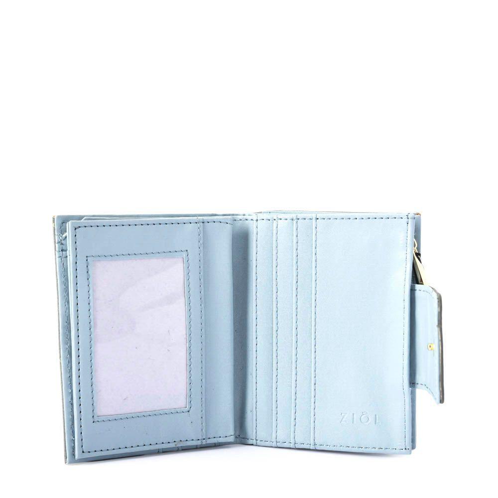 Ceratin Billetera Chica Con Flap Interior Azul Jeans-3