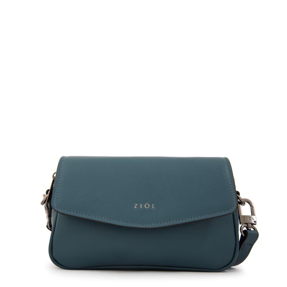 Cartera bandolera roma pequeña azul-0