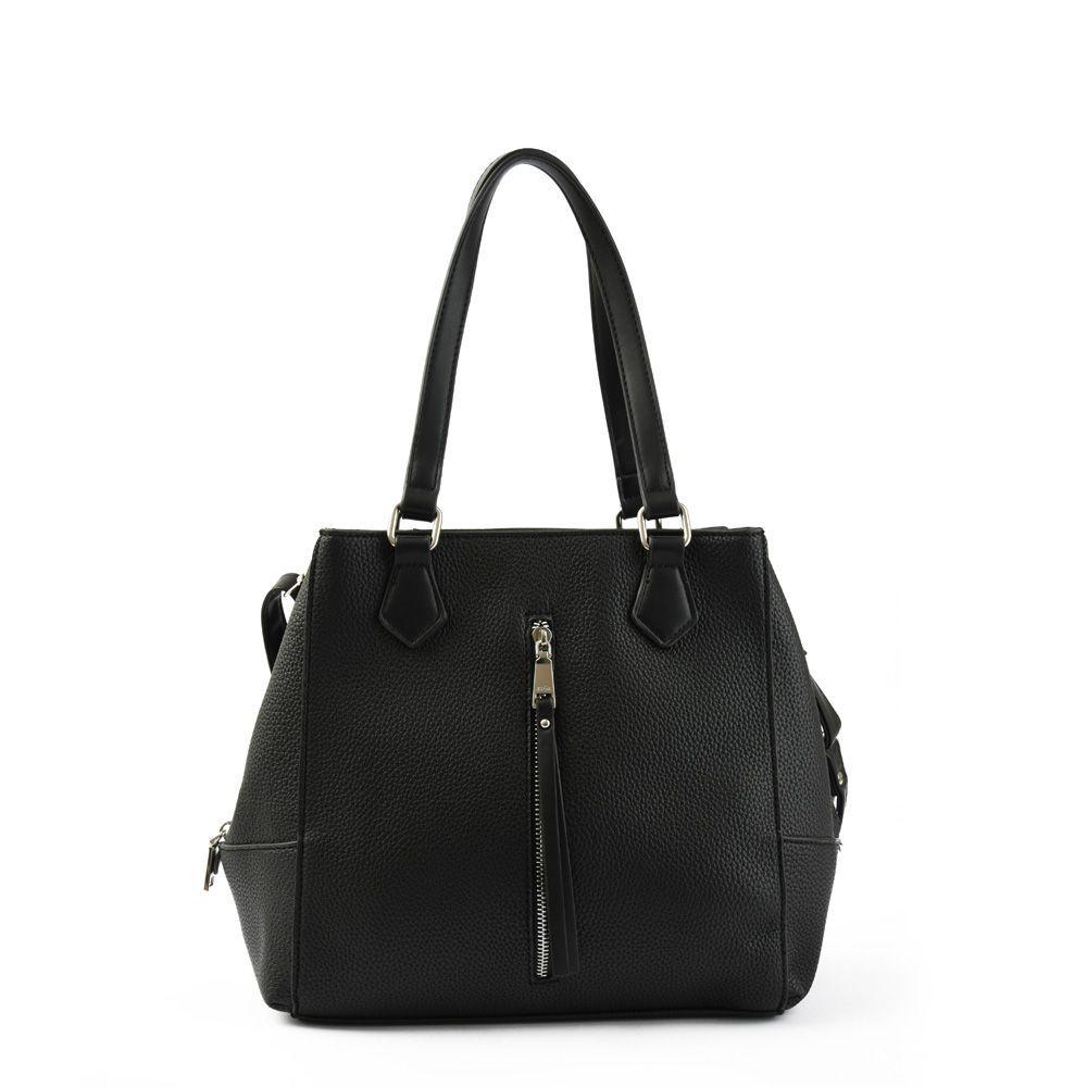 Samira Cartera Dos Asas Tres Divisiones Grande Negro-0