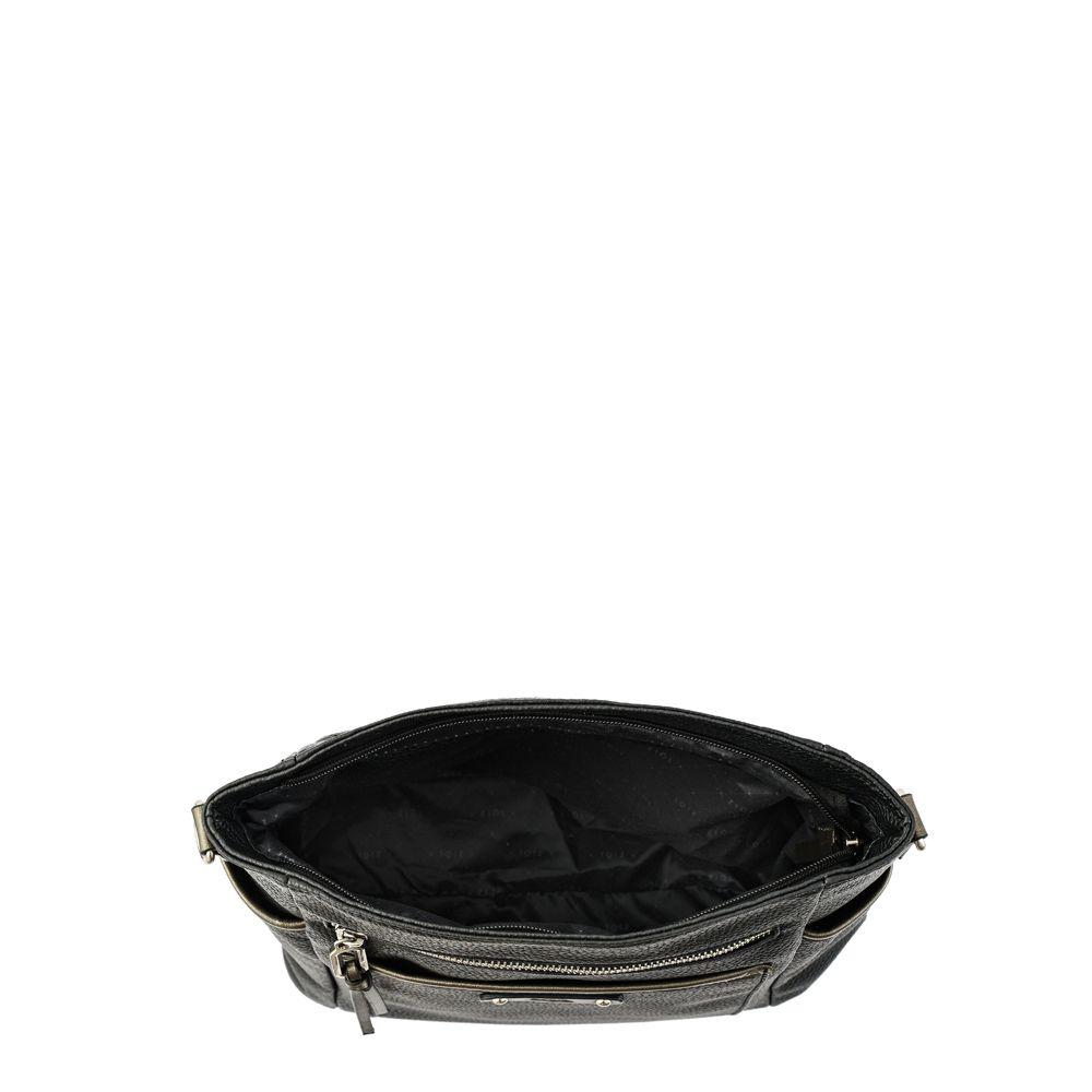 Cartera bandolera pequeña lima negro-3